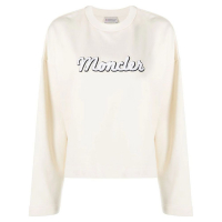 Moncler Pull 'Logo Embroidered' pour Femmes