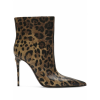Dolce & Gabbana 'Leopard' Stiefel mit hohen Absätzen für Damen