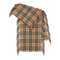 Burberry Men's 'Check Pattern' Wool Scarf
