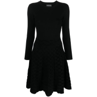 Emporio Armani 'Jacquard-Motif' Mini Kleid für Damen