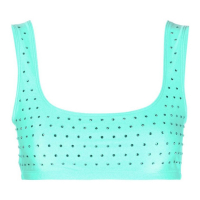 The Andamane Women's 'Rhinestone-Embellished' Crop Top