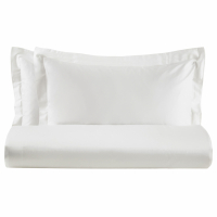 Biancoperla Ensemble Housse De Couette Denise Blanc