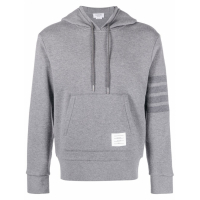 Thom Browne Men's 'Stripe-Detail' Hoodie