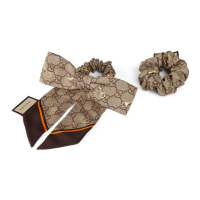 Gucci Women's 'GG' Scrunchie Set - 2 Pieces