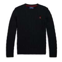 Polo Ralph Lauren 'Cable-Knit Cotton Sweater' pour Enfant et petit garçon