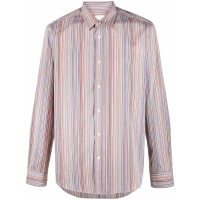 Paul Smith Men's 'Striped Pointed-Collar' Shirt