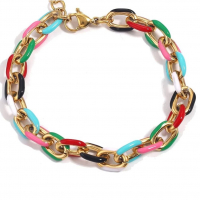 Liv Oliver Women's 'Chain Link' Bracelet