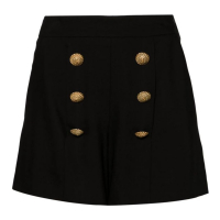 Balmain Women's 'Embossed Buttons' Shorts