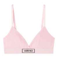 Versace Women's 'Logo-Patch' Bra