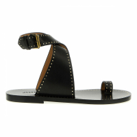 Isabel Marant Women's 'Cross-Strap Studded' Flat Sandals