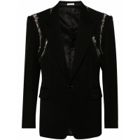 Alexander McQueen Men's 'Crystal Harness' Blazer