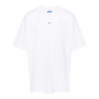 Off-White T-shirt 'Logo-Stamp' pour Hommes