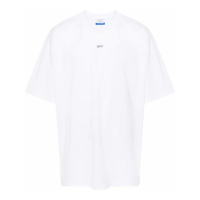 Off-White Men's 'Logo-Stamp' T-Shirt