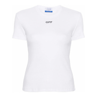 Off-White T-shirt 'Off Stamp' pour Femmes