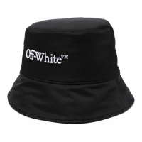 Off-White 'Bookish Logo-Embroidered' Bucket Hut