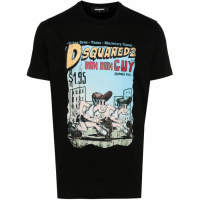 Dsquared2 T-shirt 'Graphic-Print' pour Hommes