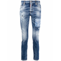 Dsquared2 Men's 'Paint-Splatter Distressed' Skinny Jeans