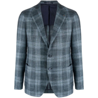 Tagliatore Blazer 'Check-Pattern Notched-Lapels' pour Hommes