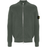 Stone Island Cardigan 'Compass-Badge' pour Hommes