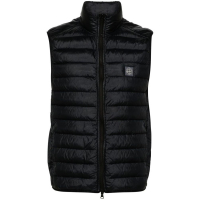 Stone Island Men's 'Compass-Patch Quilted' Down Vest