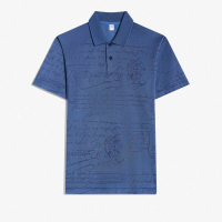 Berluti Men's 'Scritto Pique' Polo Shirt