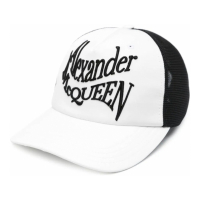 Alexander McQueen 'Embroidered-Logo' Kappe für Herren