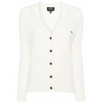 A.P.C. Cardigan 'Logo-Embroidered' pour Femmes