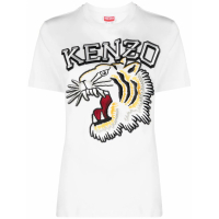 Kenzo 'Varsity Jungle-Appliqué' T-Shirt für Damen