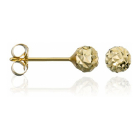 L'instant d'or Women's 'Facettes' Earrings