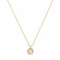 L'instant d'or Women's 'Lettre S' Pendant