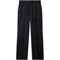 Off-White Pantalon 'Number-Print Pinstriped' pour Hommes