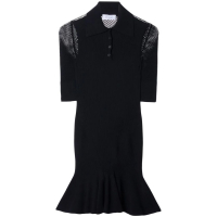 Off-White 'Arrow Half-Sleeve Fishnet' Mini Kleid für Damen