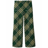 Burberry Men's 'Check-Pattern Tailored' Trousers