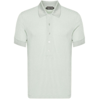 Tom Ford Polo 'Luster Ribbed' pour Hommes