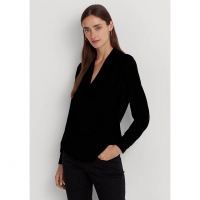 LAUREN Ralph Lauren Blouse 'Pleated Velvet' pour Femmes