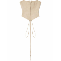 Stella McCartney Top corset 'Panelled Strapless' pour Femmes