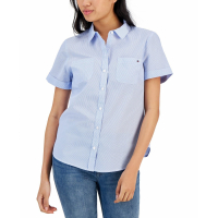 Tommy Hilfiger Women's 'Striped Camp' Short sleeve shirt