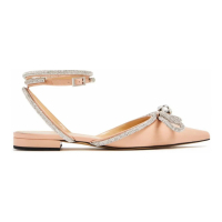 MACH & MACH Women's 'Double Bow' Flat Sandals