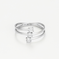 Diamond & Co Women's 'Nous Trois' Ring