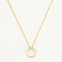 Diamond & Co 'Cercle' Halskette mit Anhänger für Damen