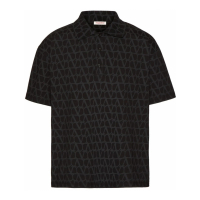 Valentino Garavani Men's 'Toile Iconographe' Polo Shirt