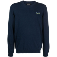 A.P.C. Men's 'Alois Logo-Embroidered' Sweater