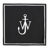 Jw Anderson Men's 'Anchor Logo-Print' Scarf