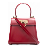 Salvatore Ferragamo Women's 'Small Gancini-Clasp' Top Handle Bag