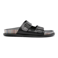 Paul Smith Sandales plates 'Artist-Stripe' pour Hommes