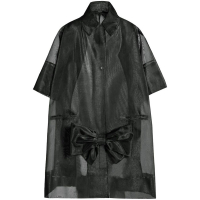 Maison Margiela Manteau 'Bow-Detail Tulle' pour Femmes