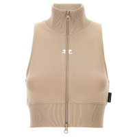 Courrèges Gilet 'Logo-Patch' pour Femmes