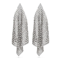 Paco Rabanne Women's 'Crystal-Embellished Drop' Earrings