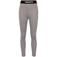 Paco Rabanne Women's 'Bodyline Monogram-Jacquard' Leggings