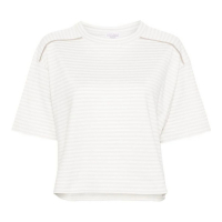 Brunello Cucinelli 'Striped' T-Shirt für Damen